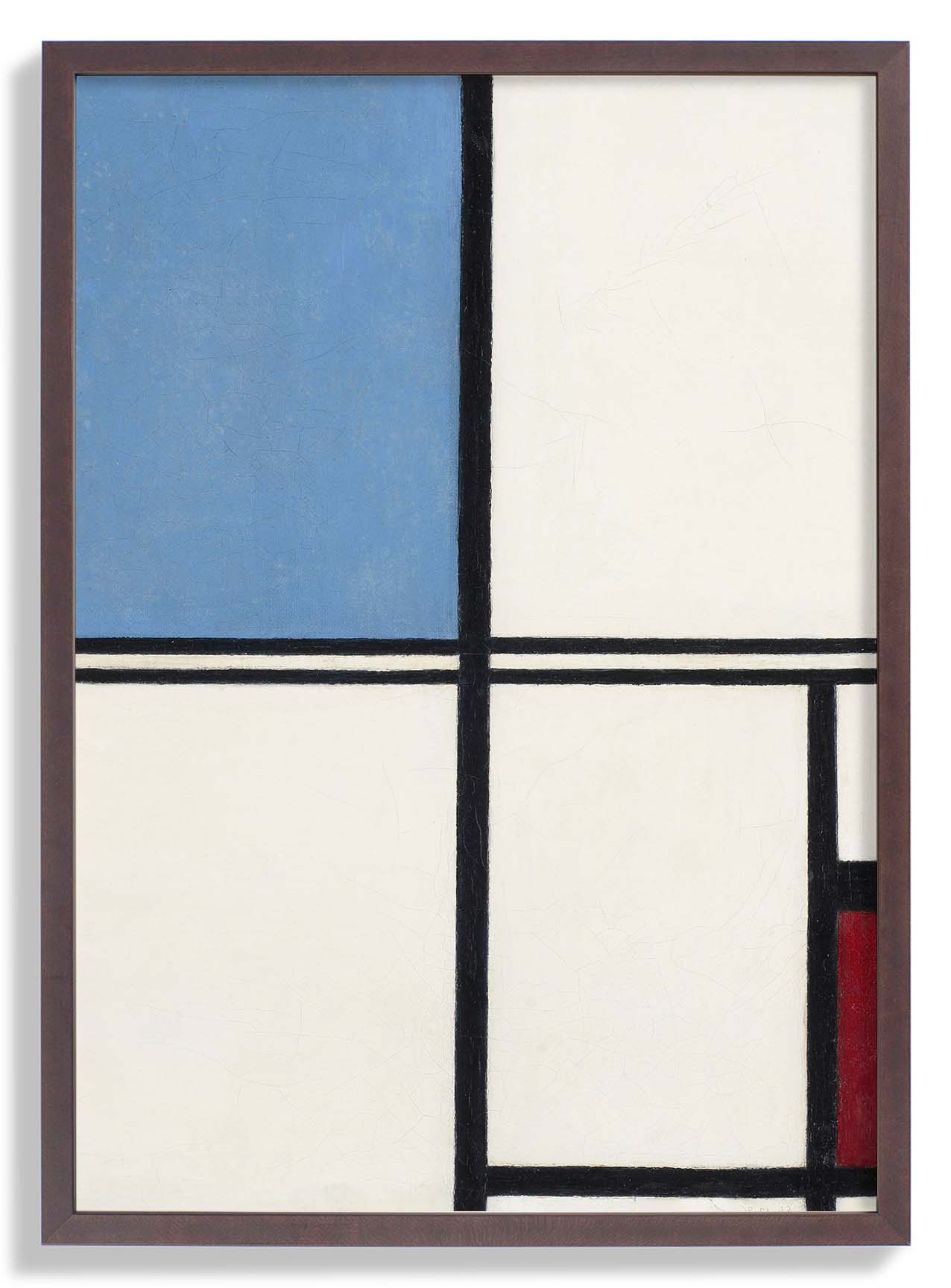 Composition with Blue and Red by Piet Mondrian - Image 6