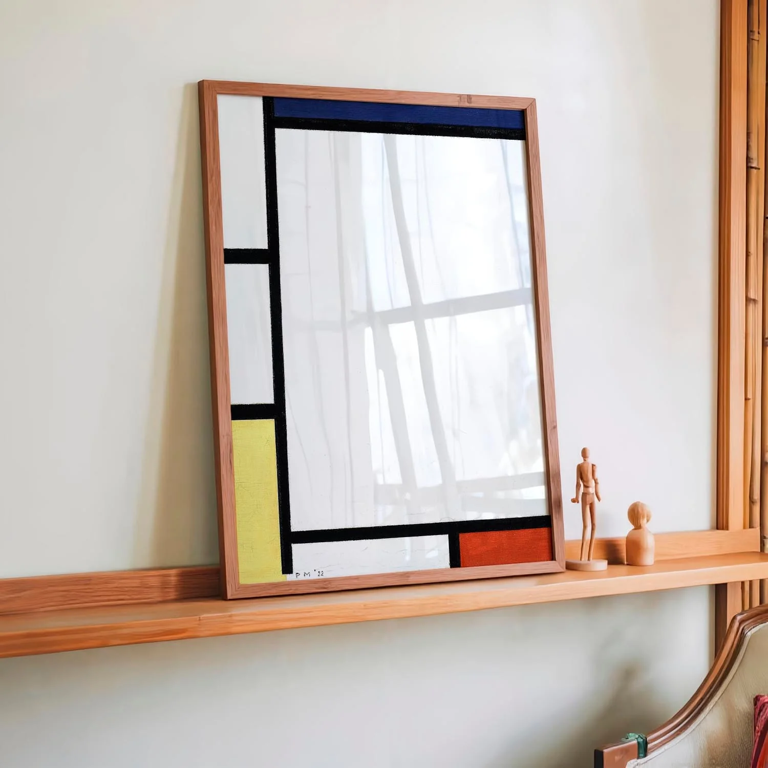 Composition with Blue, Red, Yellow, and Black by Piet Mondrian - Image 2