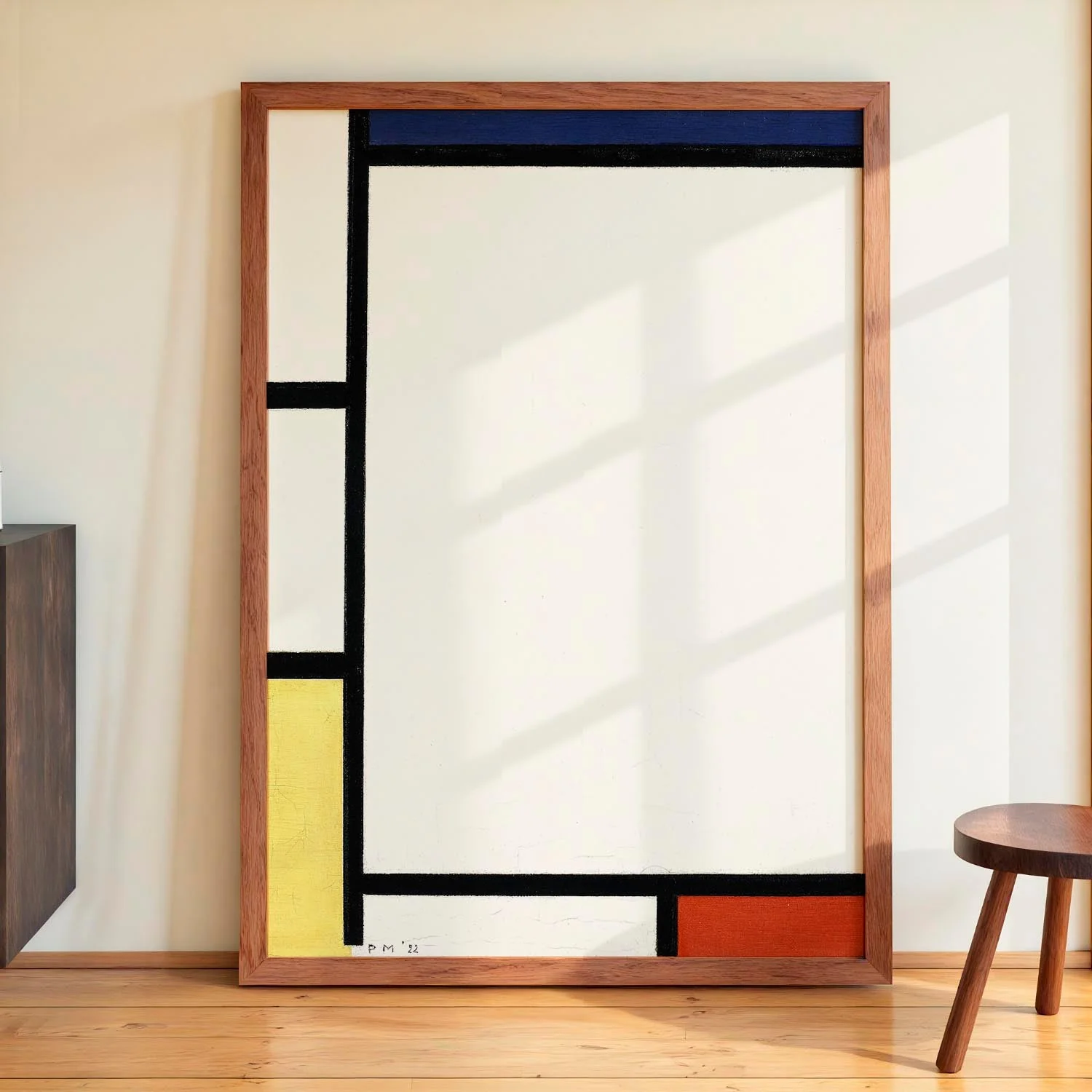 Composition with Blue, Red, Yellow, and Black by Piet Mondrian - Image 4