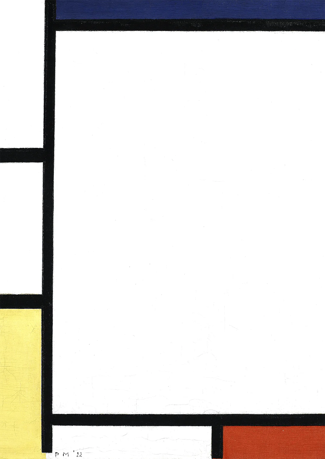 Composition with Blue, Red, Yellow, and Black by Piet Mondrian - Image 8