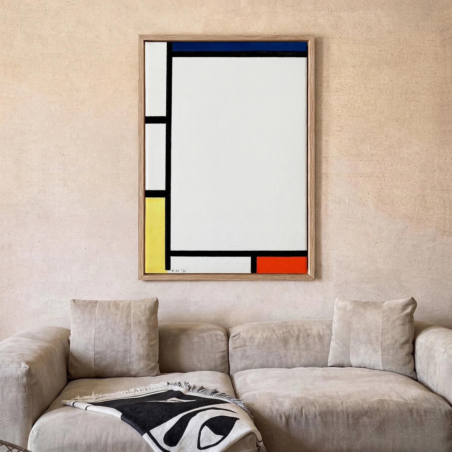 Composition with Blue, Red, Yellow, and Black by Piet Mondrian - Image 2