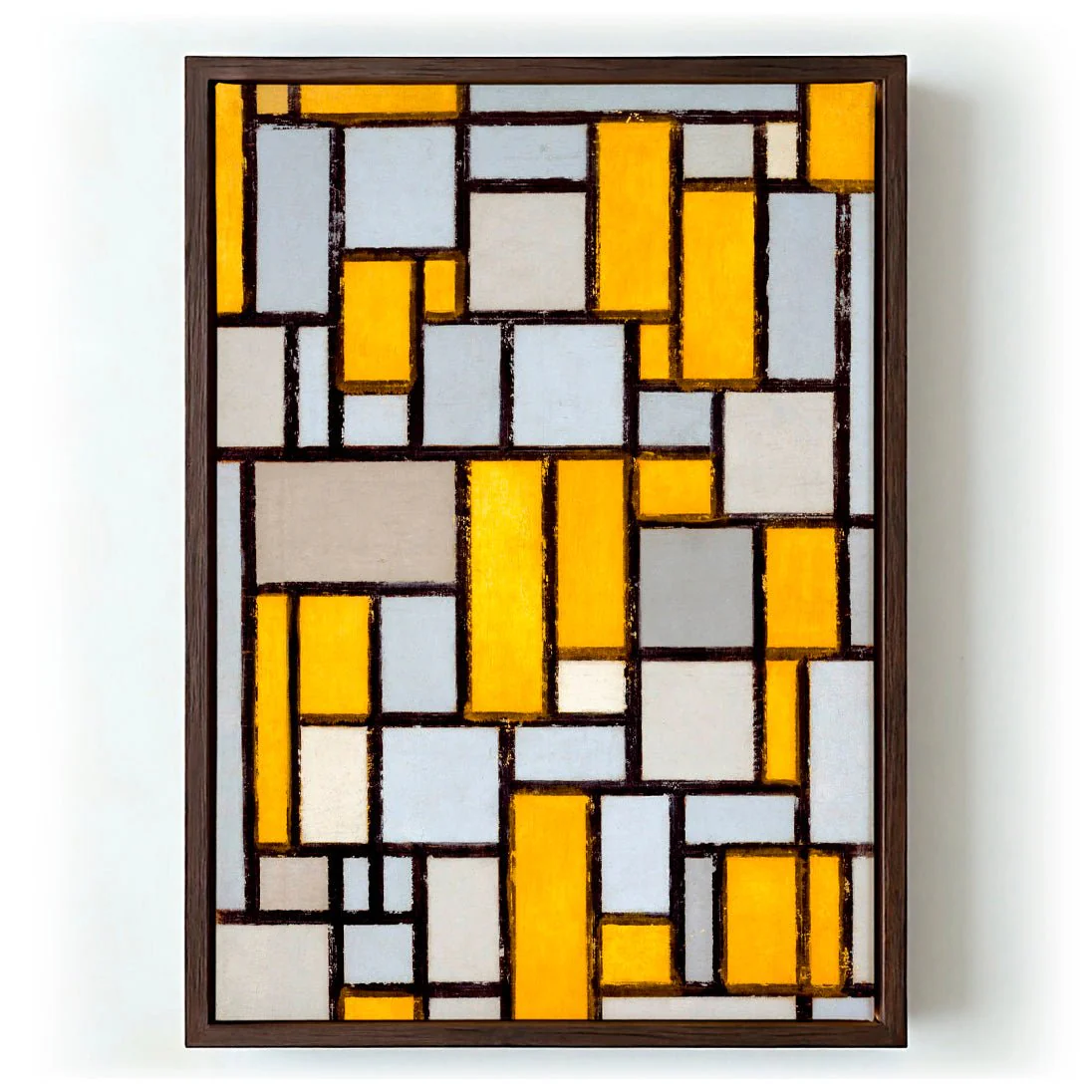 Composition with Grid 1  by Piet Mondrian - Image 6
