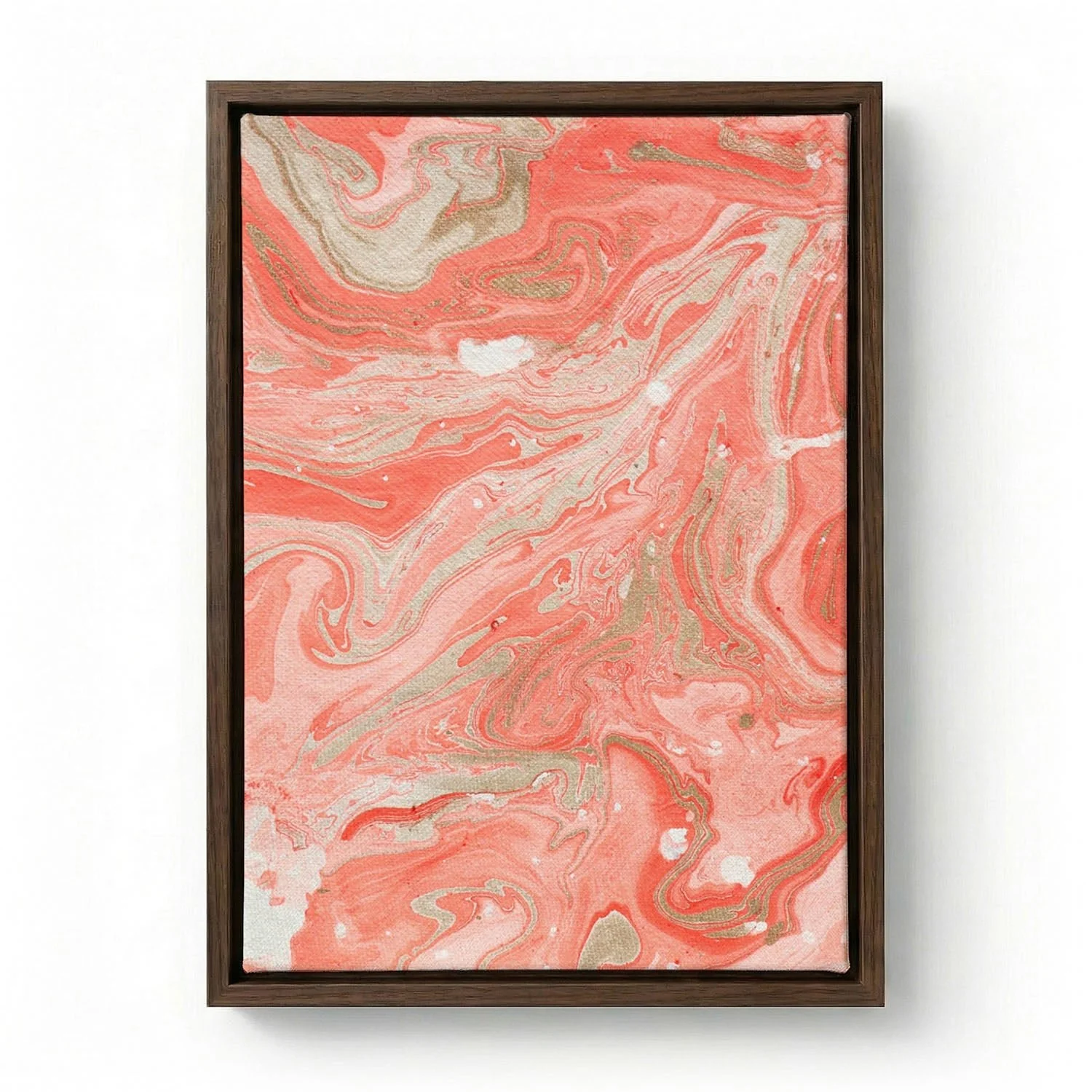 Coral Marble Dream by Santhosh ch - Image 6