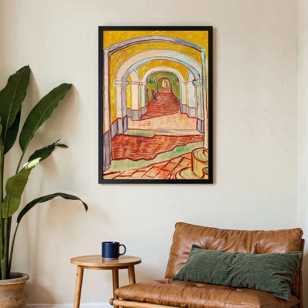 Corridor in the Asylum by Van Gogh - Image 3