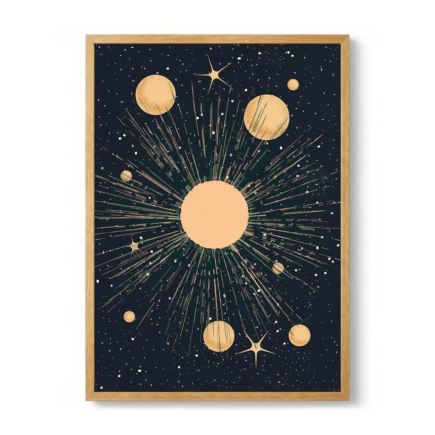 Cosmic Sun Burst by Nicholas