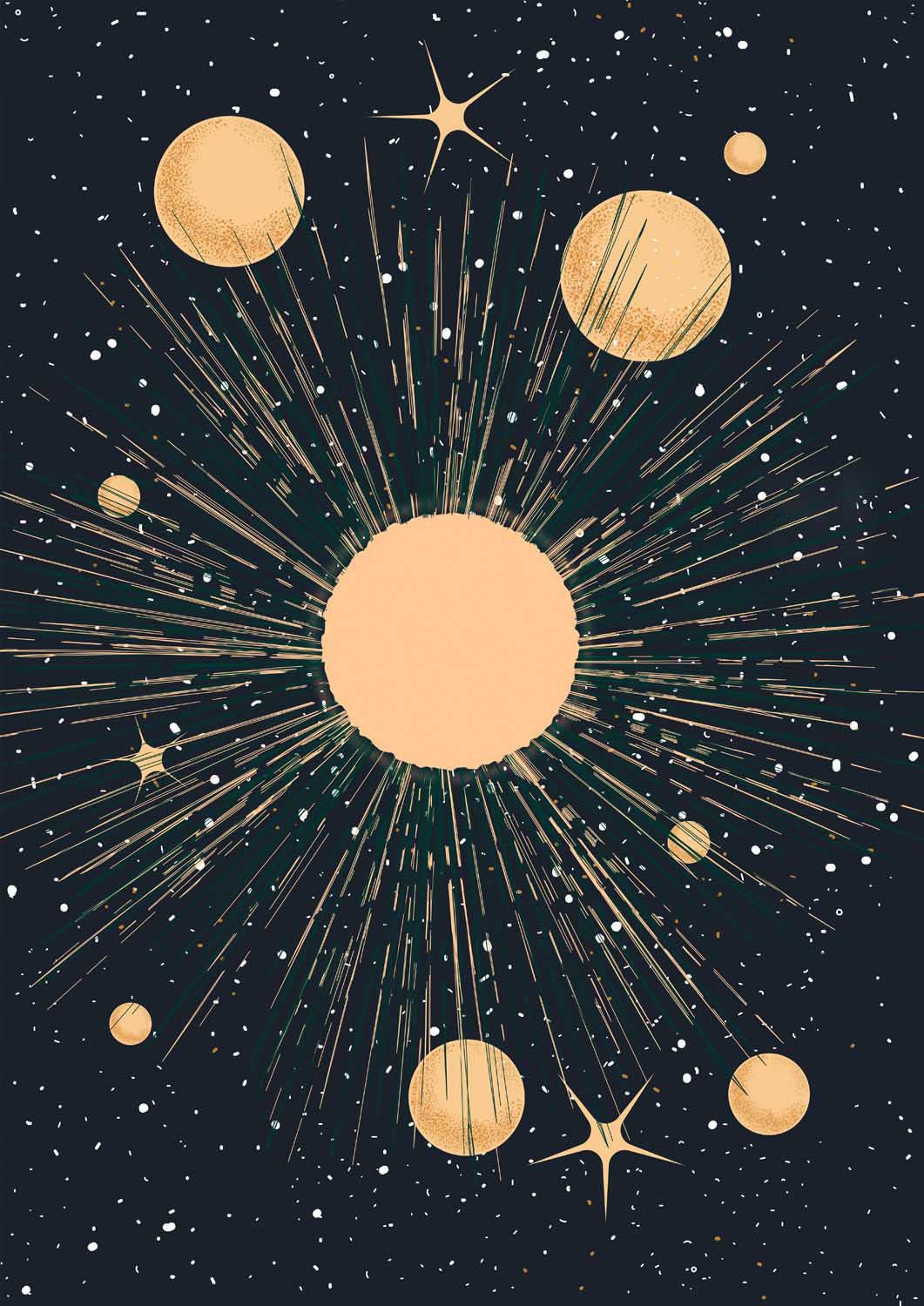 Cosmic Sun Burst by Nicholas - Image 7