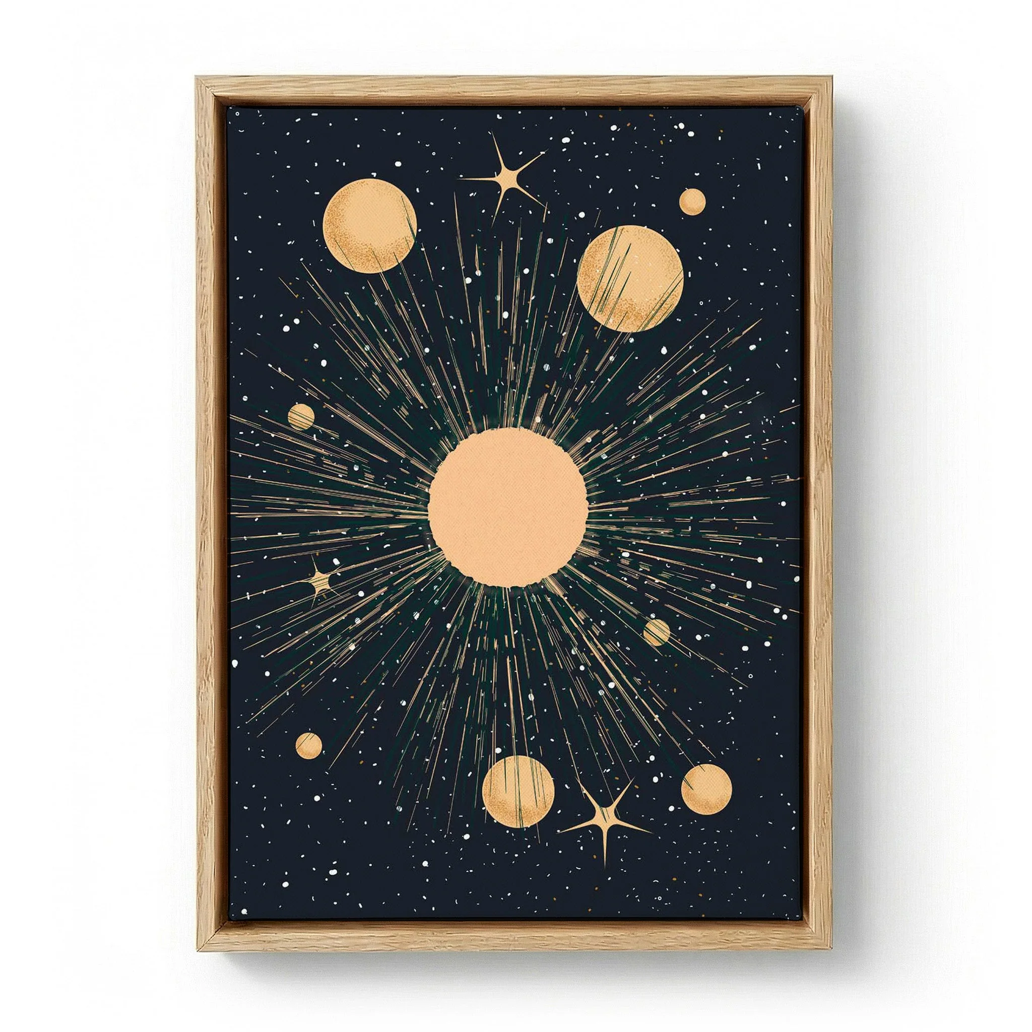 Cosmic Sun Burst by Nicholas