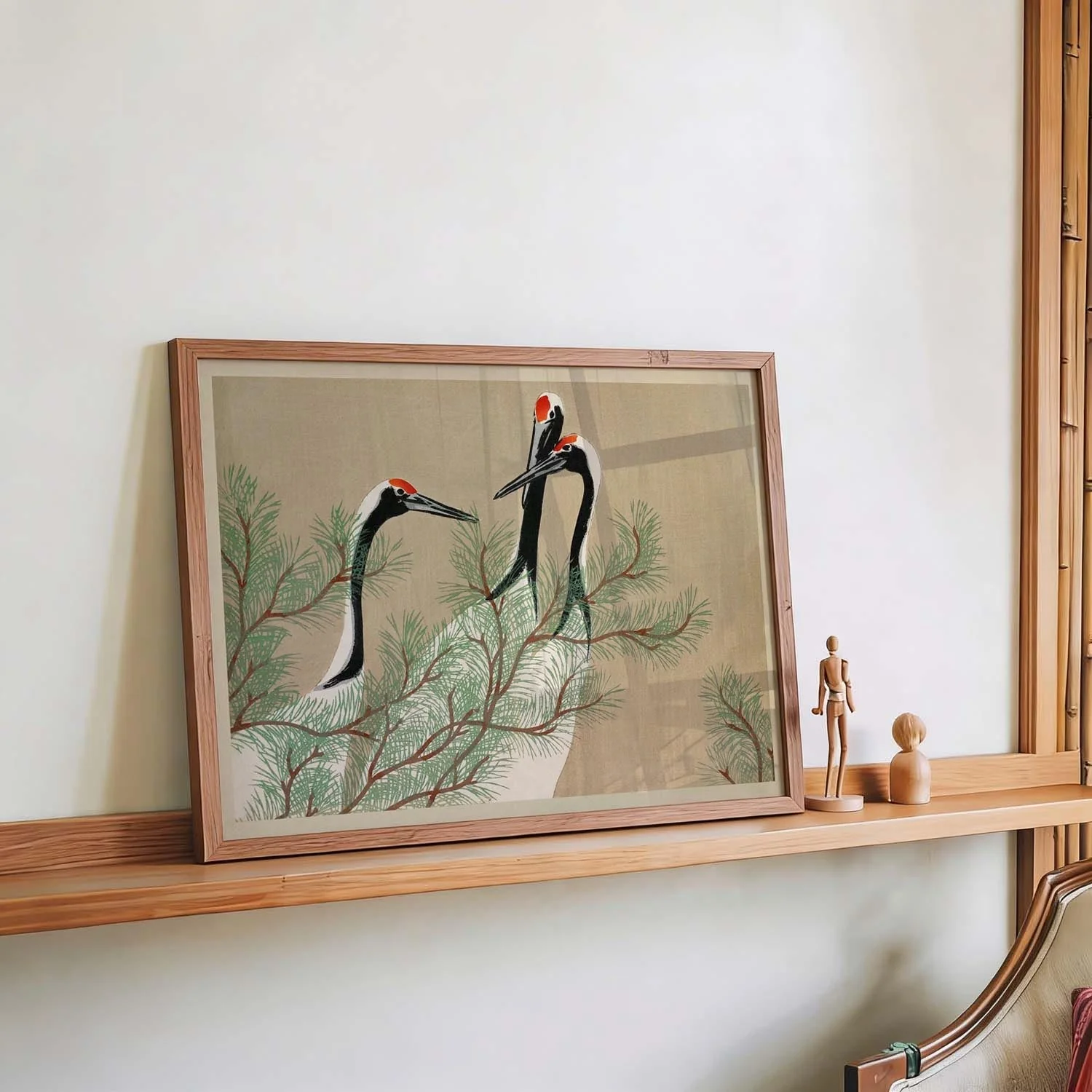 Cranes from Momoyogusa-Flowers by Sekka - Image 4