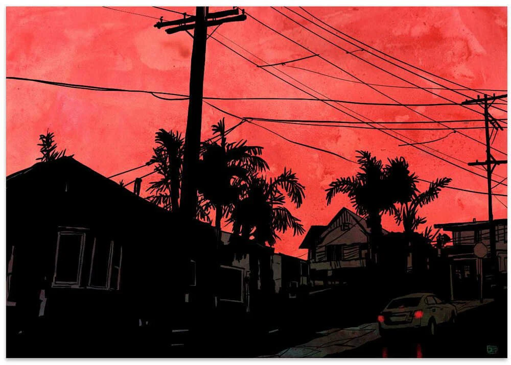 Crimson Twilight by Giuseppe Cristiano - Image 5