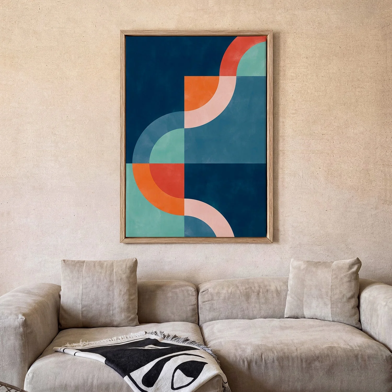 Curved Color Harmony by Elena Ristova - Image 2