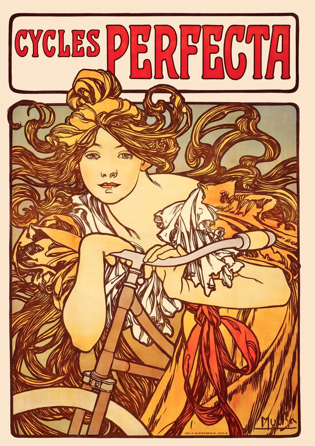 Cycles Perfecta by Alphonse Mucha - Image 8