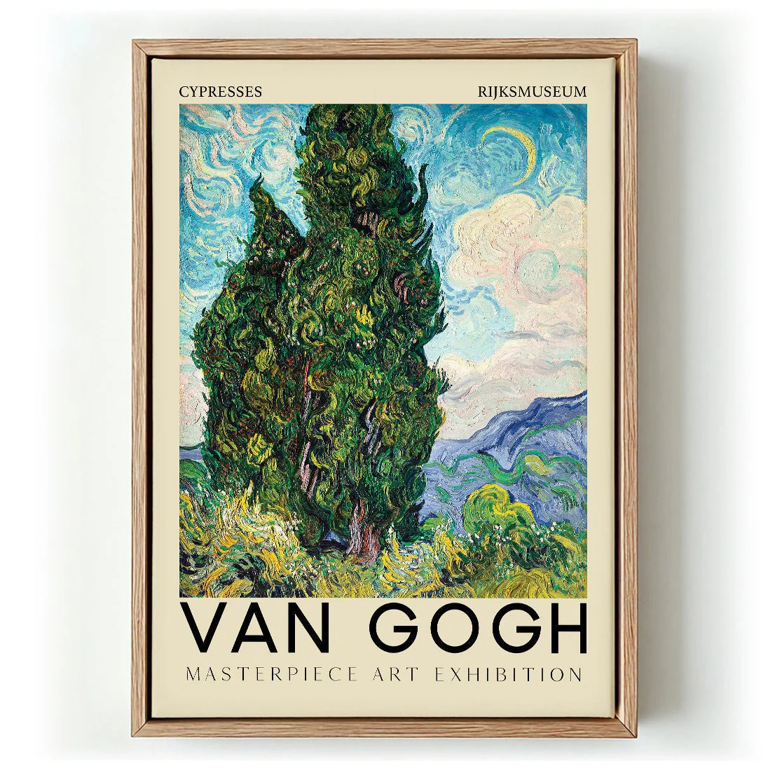 Cypresses by Van Gogh