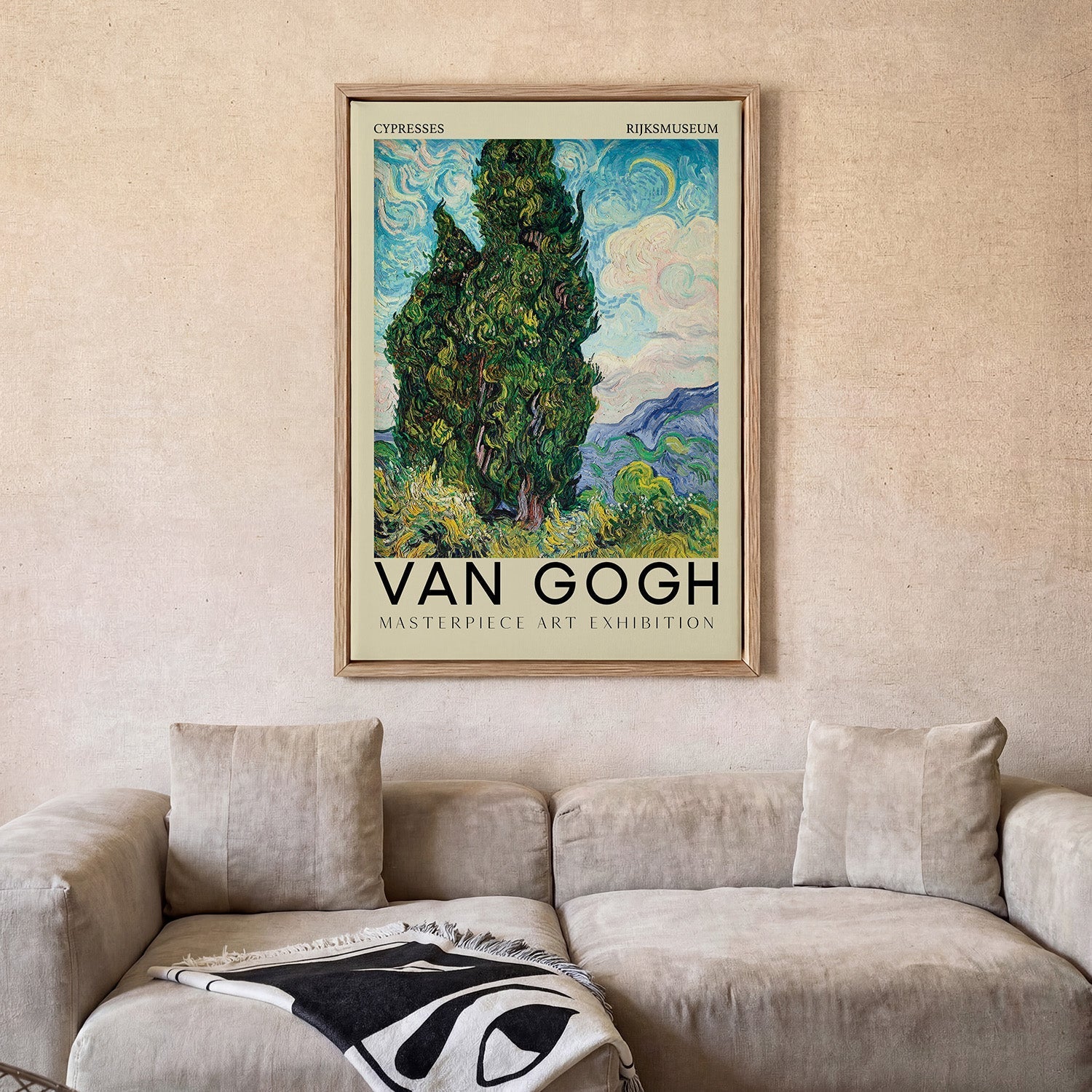 Cypresses by Van Gogh - Image 2