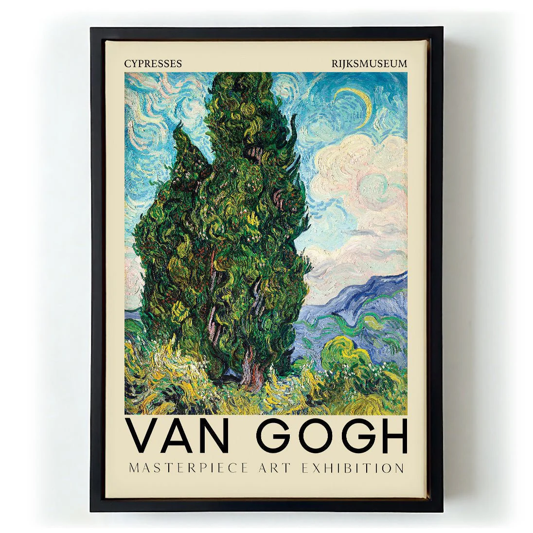 Cypresses by Van Gogh - Image 6