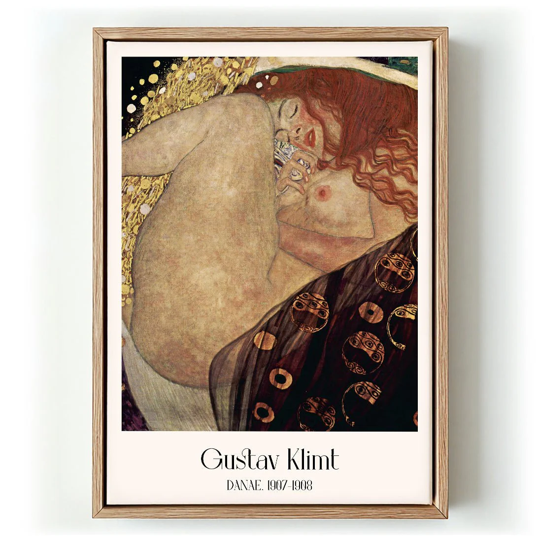 Danae by Gustav Klimt