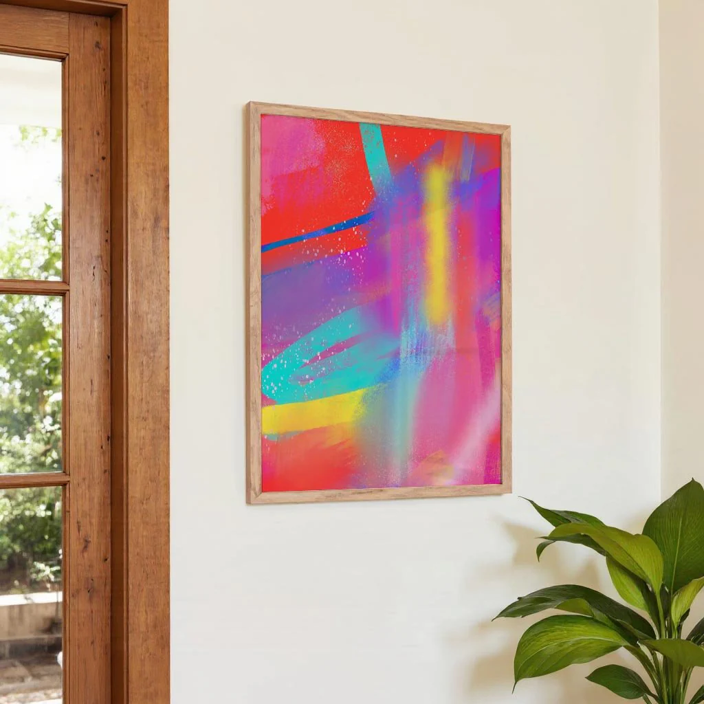 Dapple Abstract Art Print - Image 4