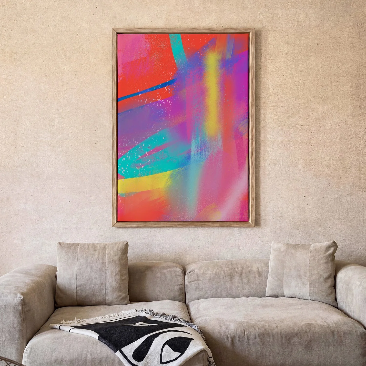 Dapple Abstract Art Print - Image 2