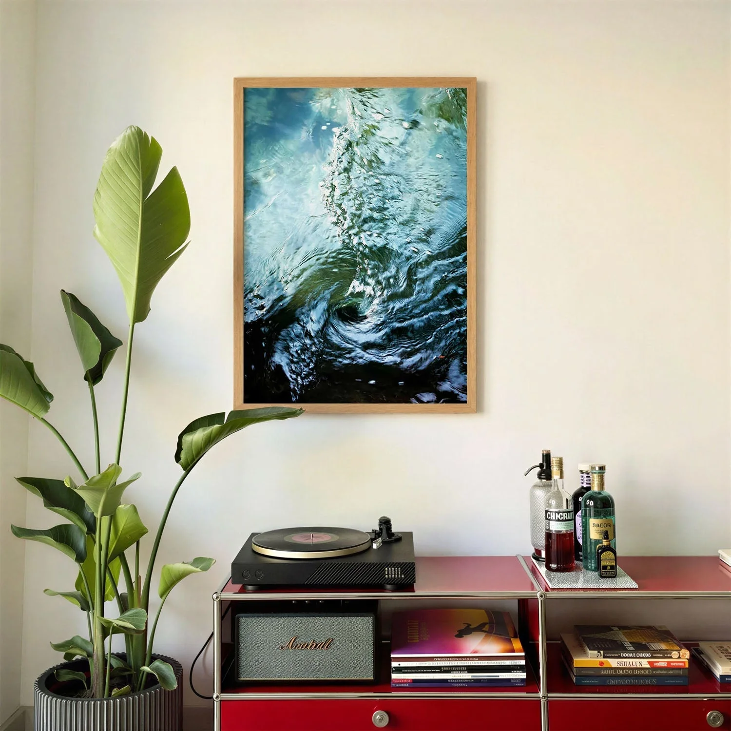 Deep Blue Water Swirl by Angelo Cerantola - Image 2
