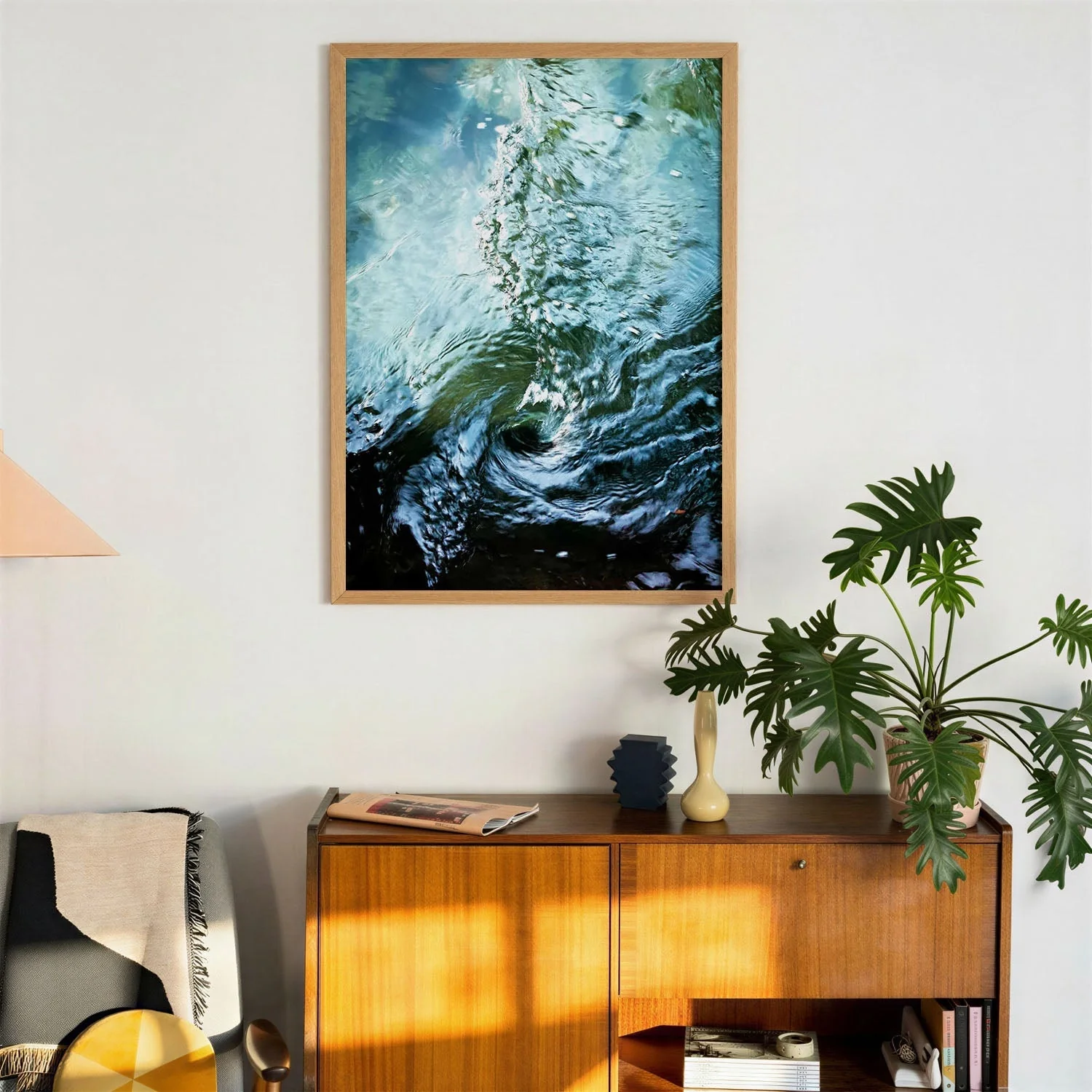 Deep Blue Water Swirl by Angelo Cerantola - Image 3