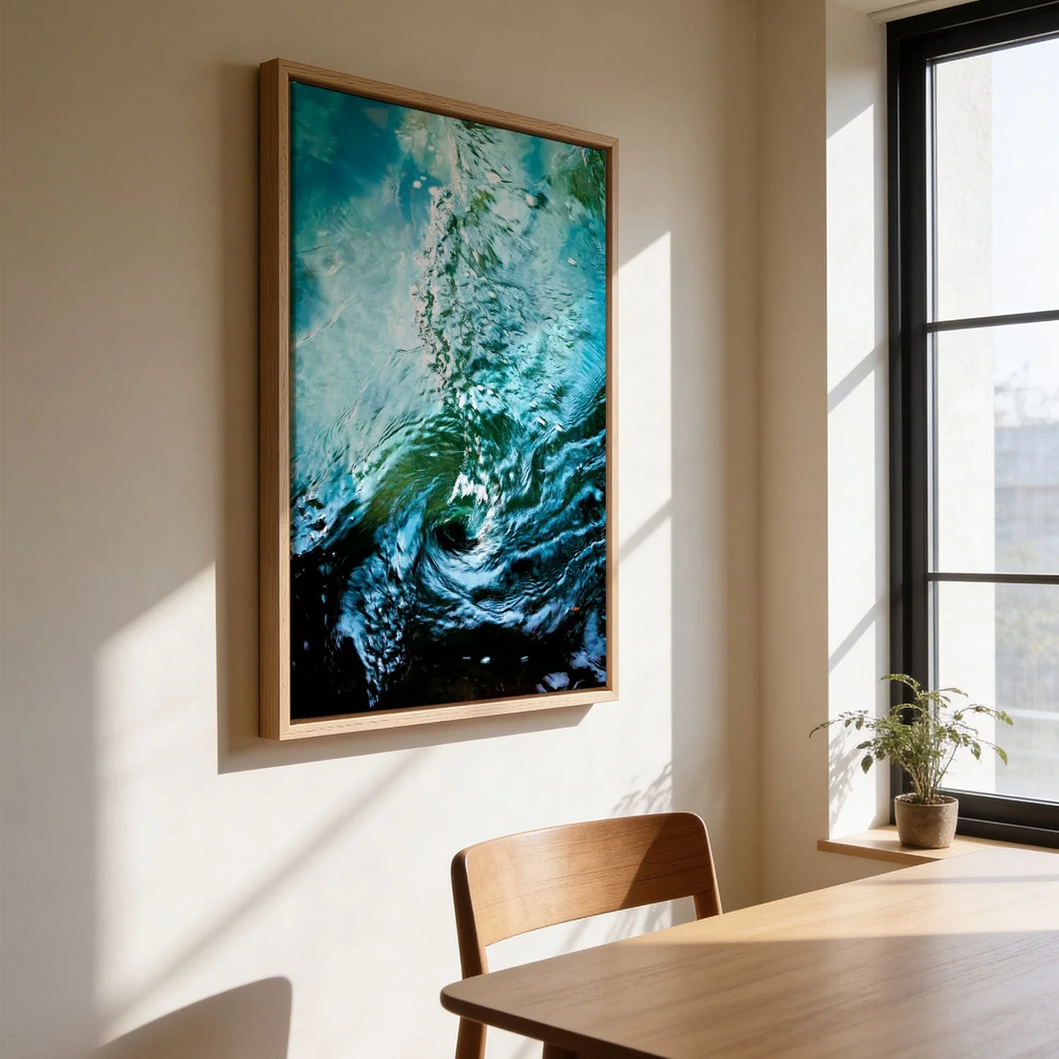 Deep Blue Water Swirl by Angelo Cerantola - Image 3