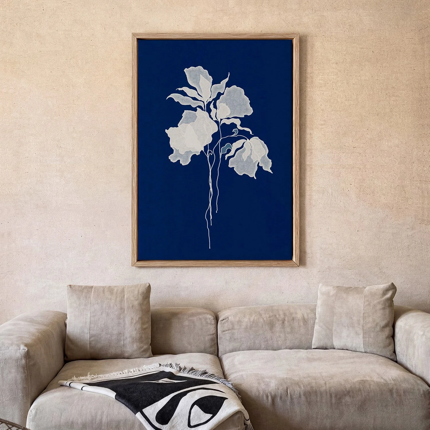 Delicate White Flower by Lena Refur - Image 2