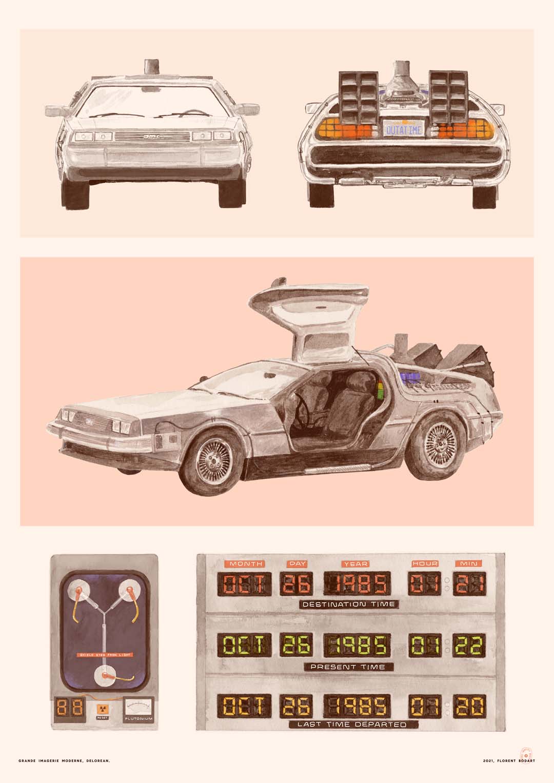 Delorean by Florent Bodart - Image 8