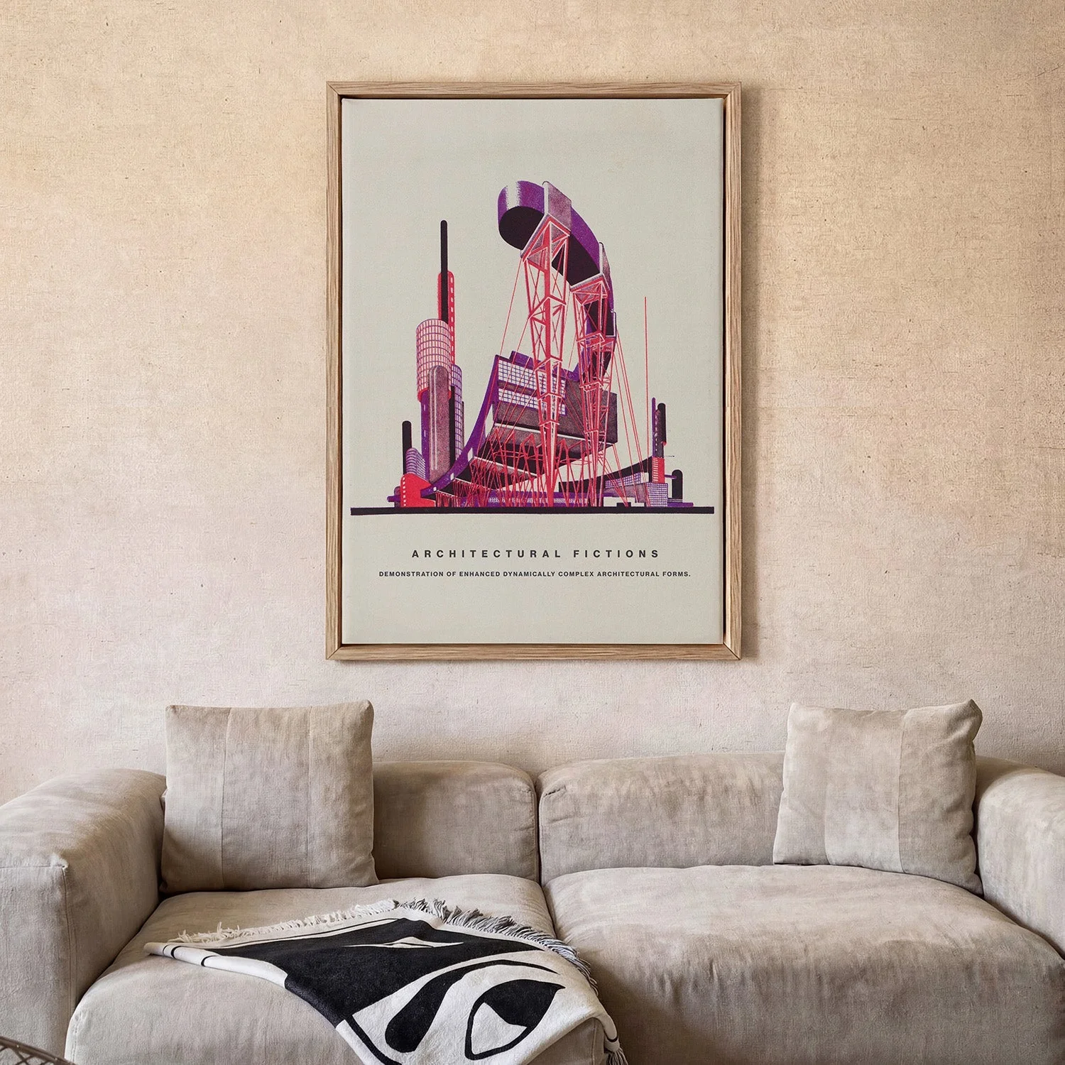 Demonstration of complex architectural forms by Yakov Chernikhov - Image 2