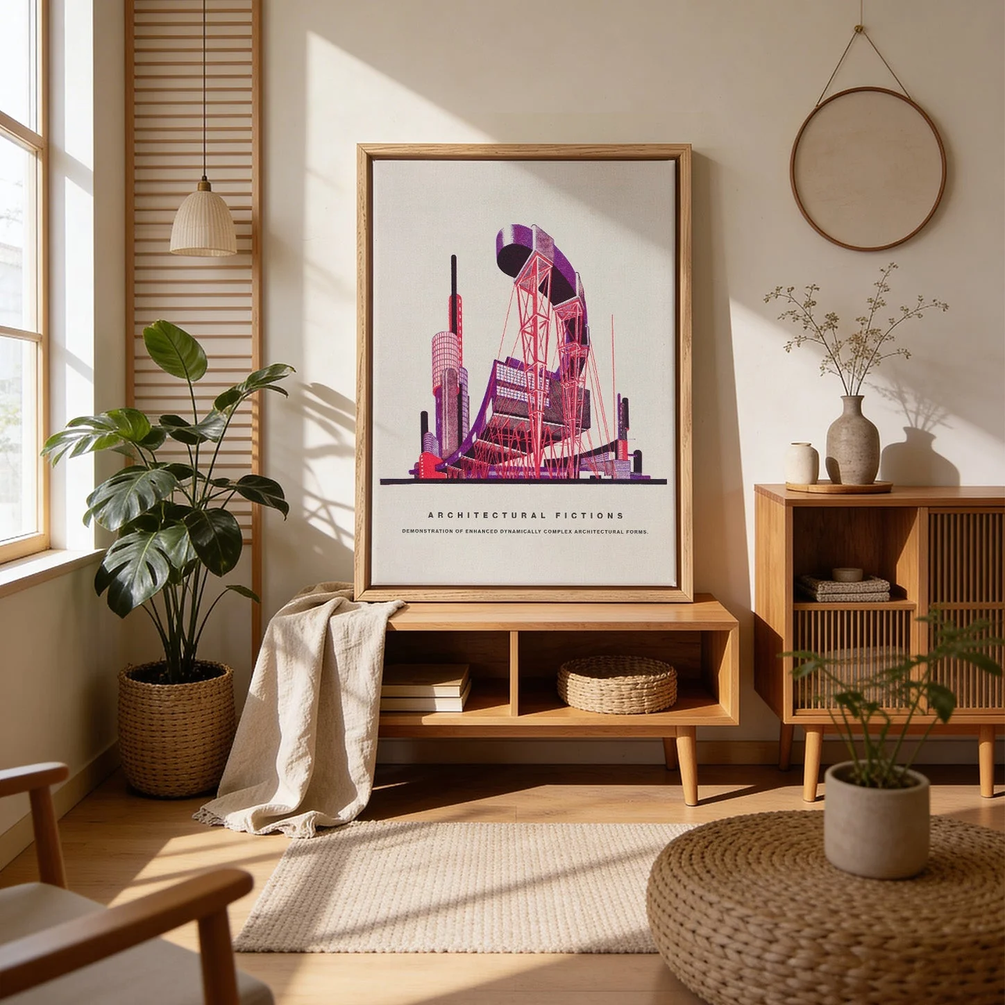 Demonstration of complex architectural forms by Yakov Chernikhov - Image 4