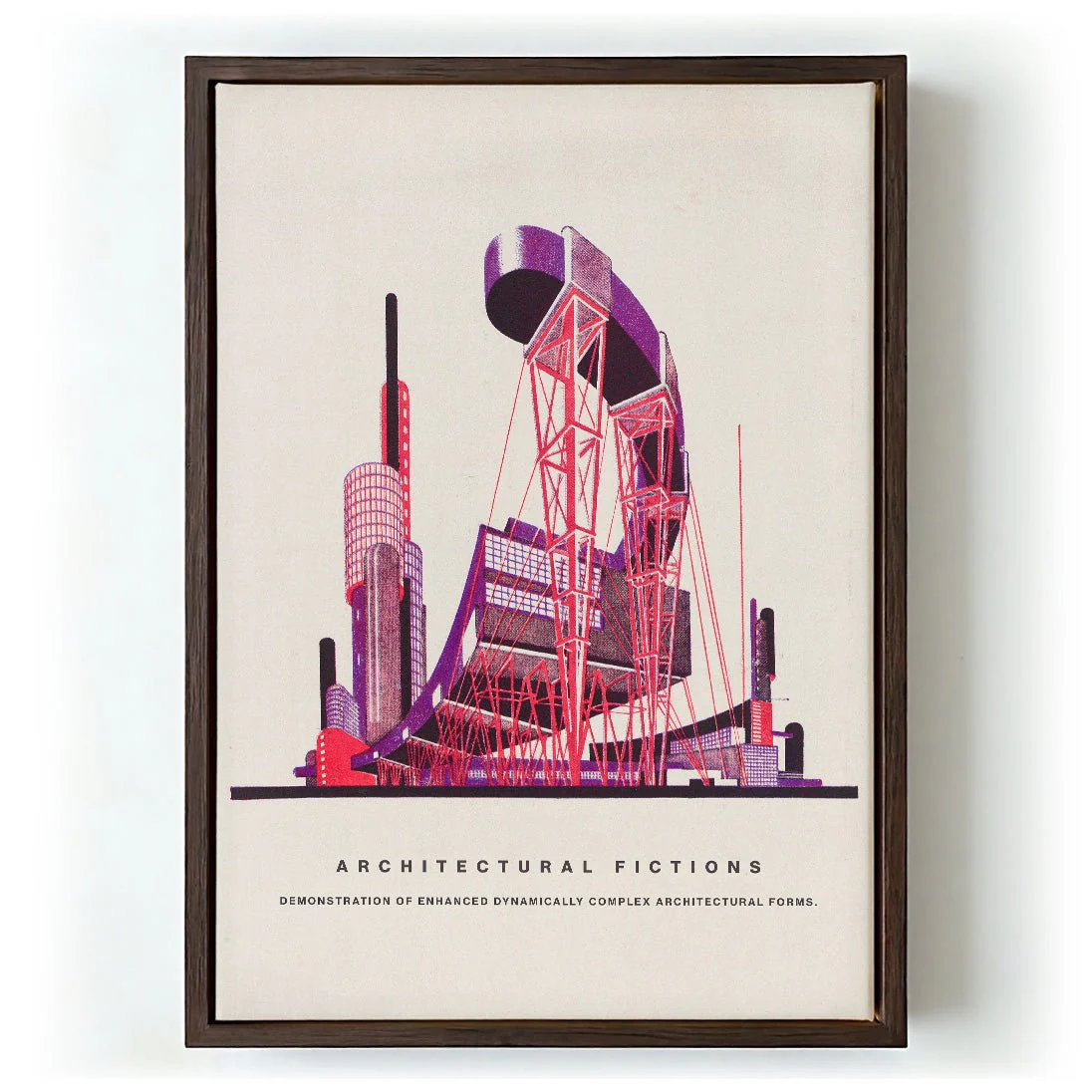 Demonstration of complex architectural forms by Yakov Chernikhov - Image 5
