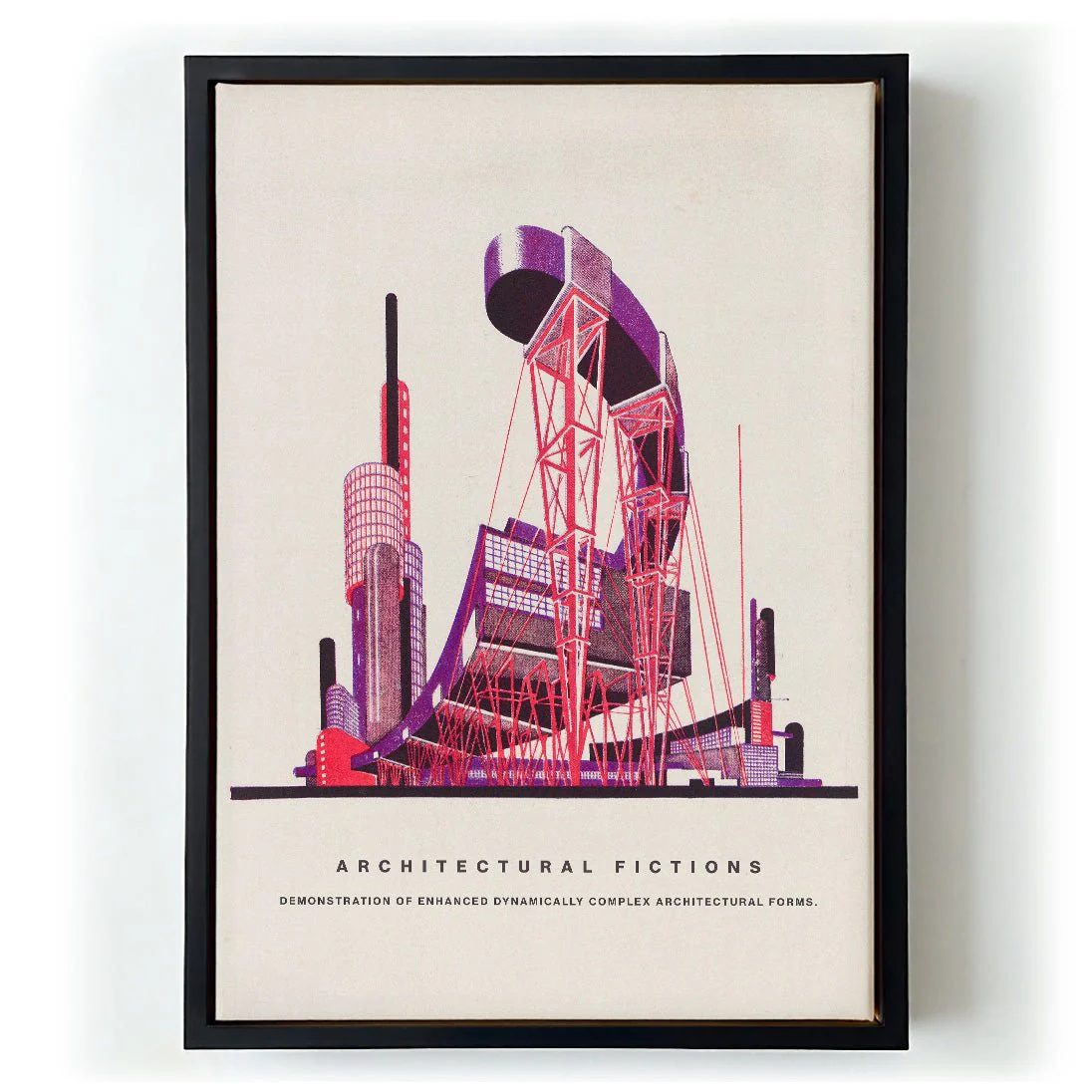 Demonstration of complex architectural forms by Yakov Chernikhov - Image 6