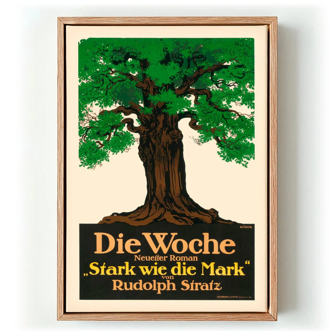 Die Woche mit neuestem Roman by Julius Klinger