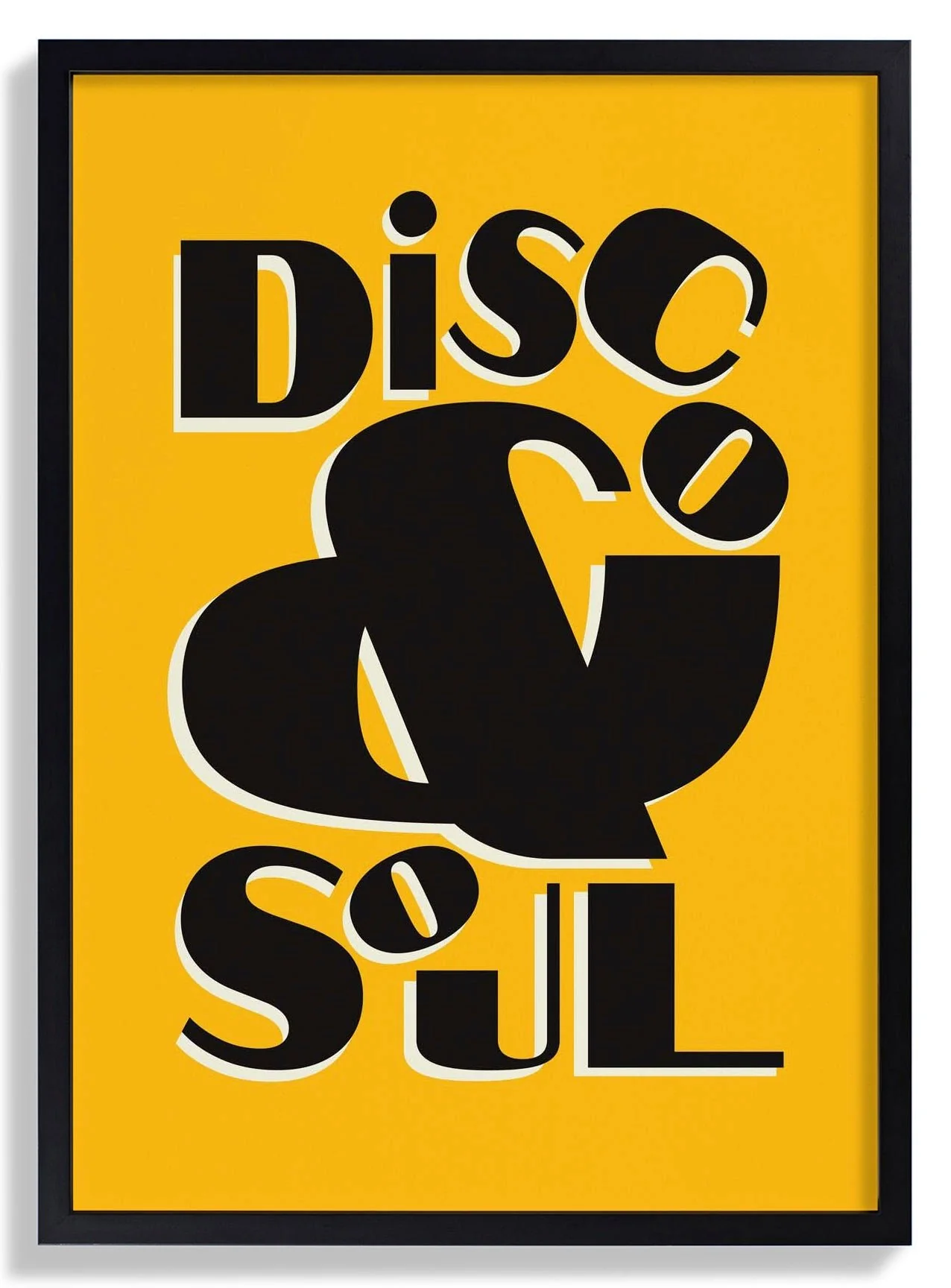 Disco & Soul Yellow Art Print - Image 6