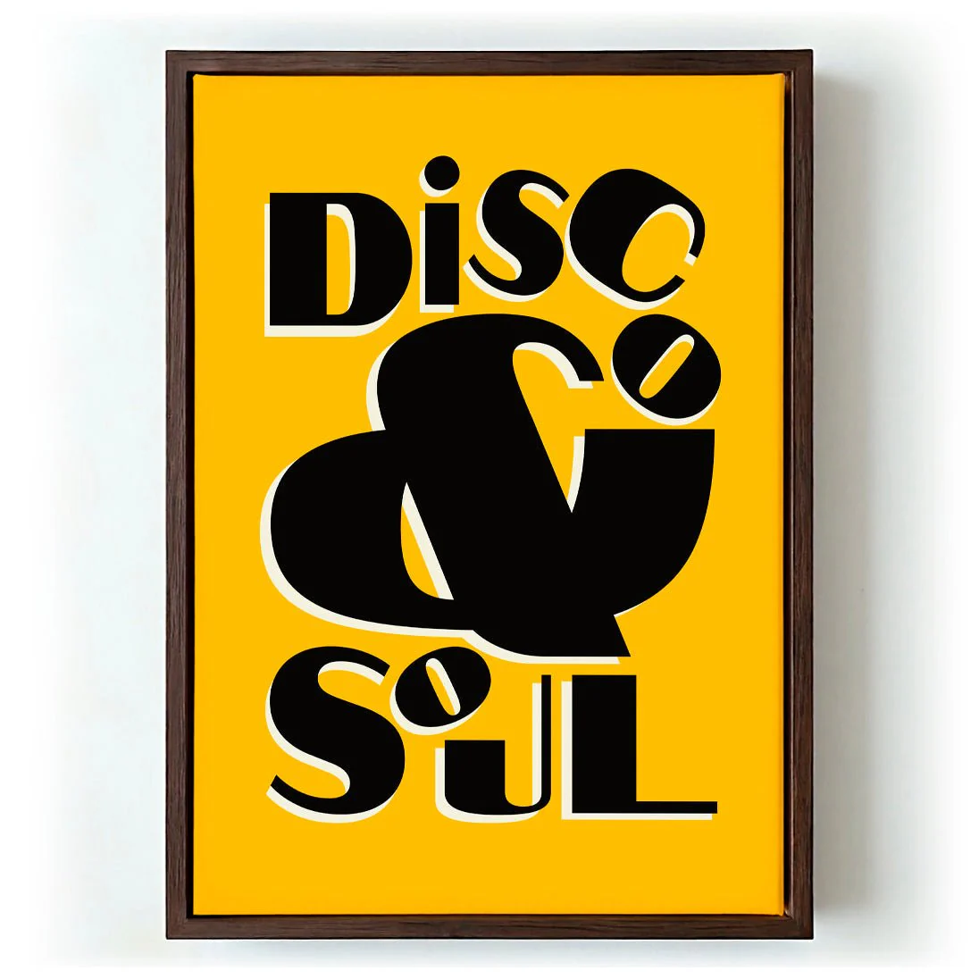 Disco & Soul Yellow Art Print - Image 6