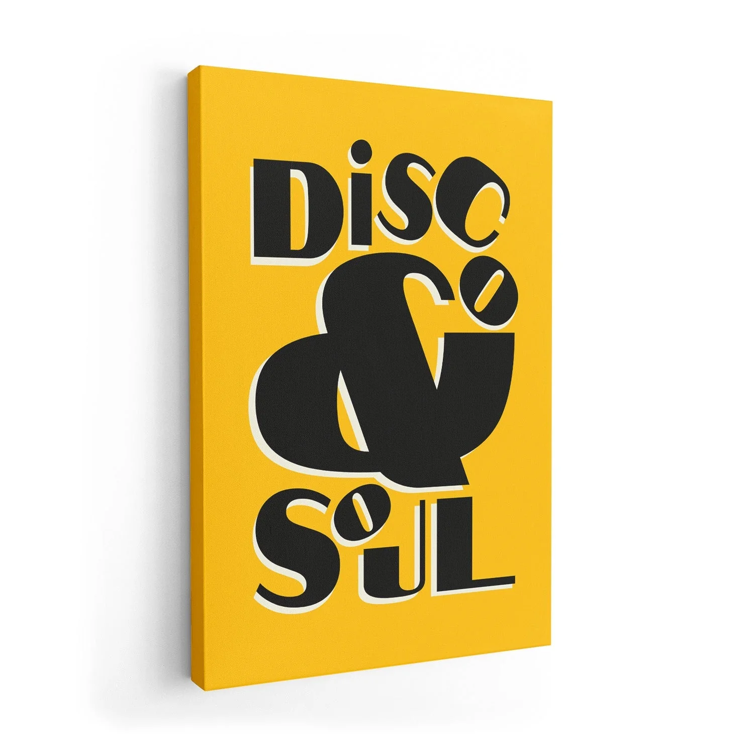 Disco & Soul Yellow Art Print - Image 7