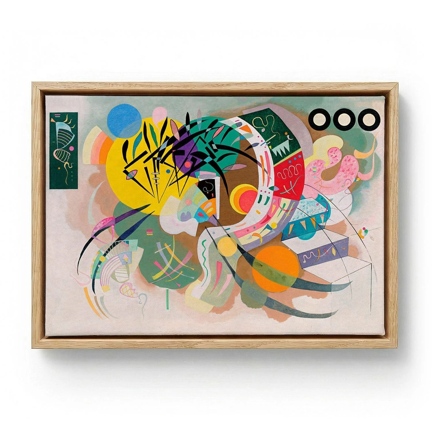 Dominant Curve by Wassily Kandinsky
