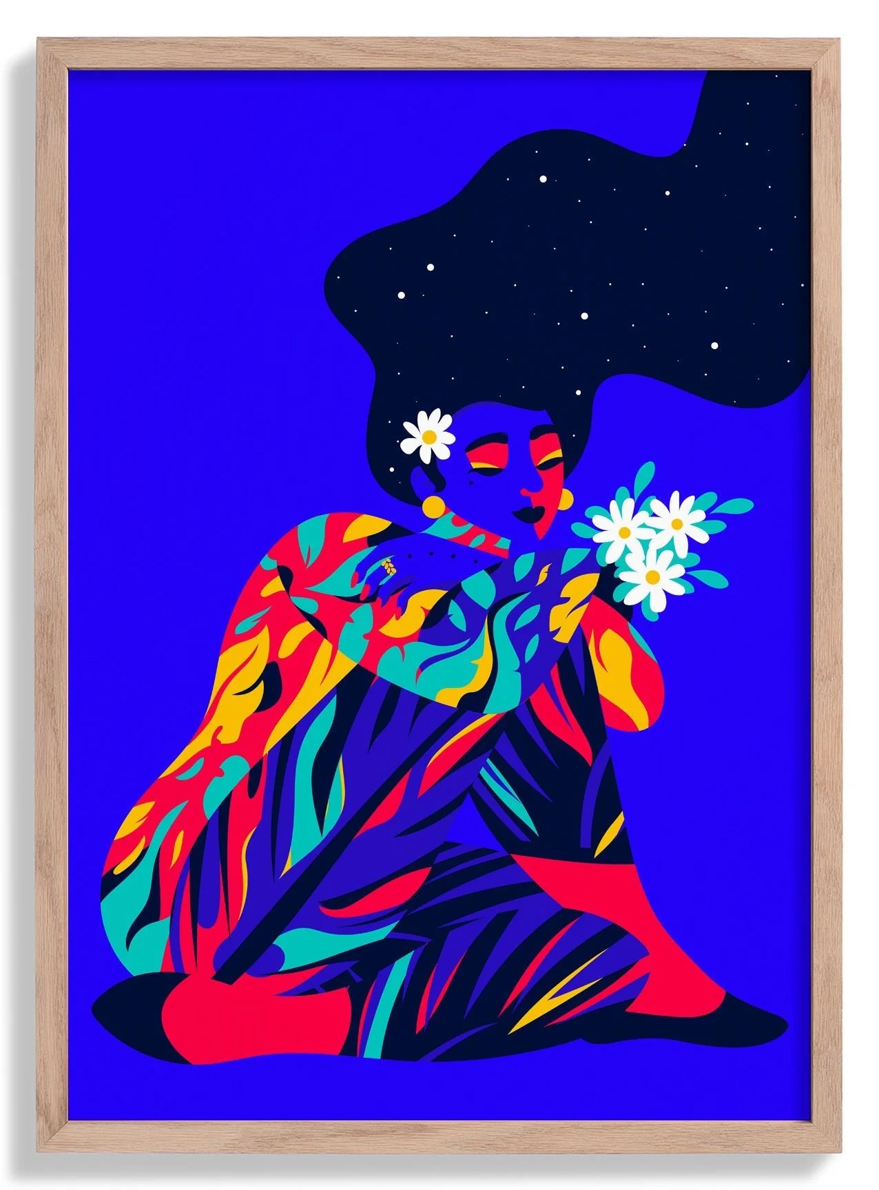 Earth day blue by Sofia Doudine