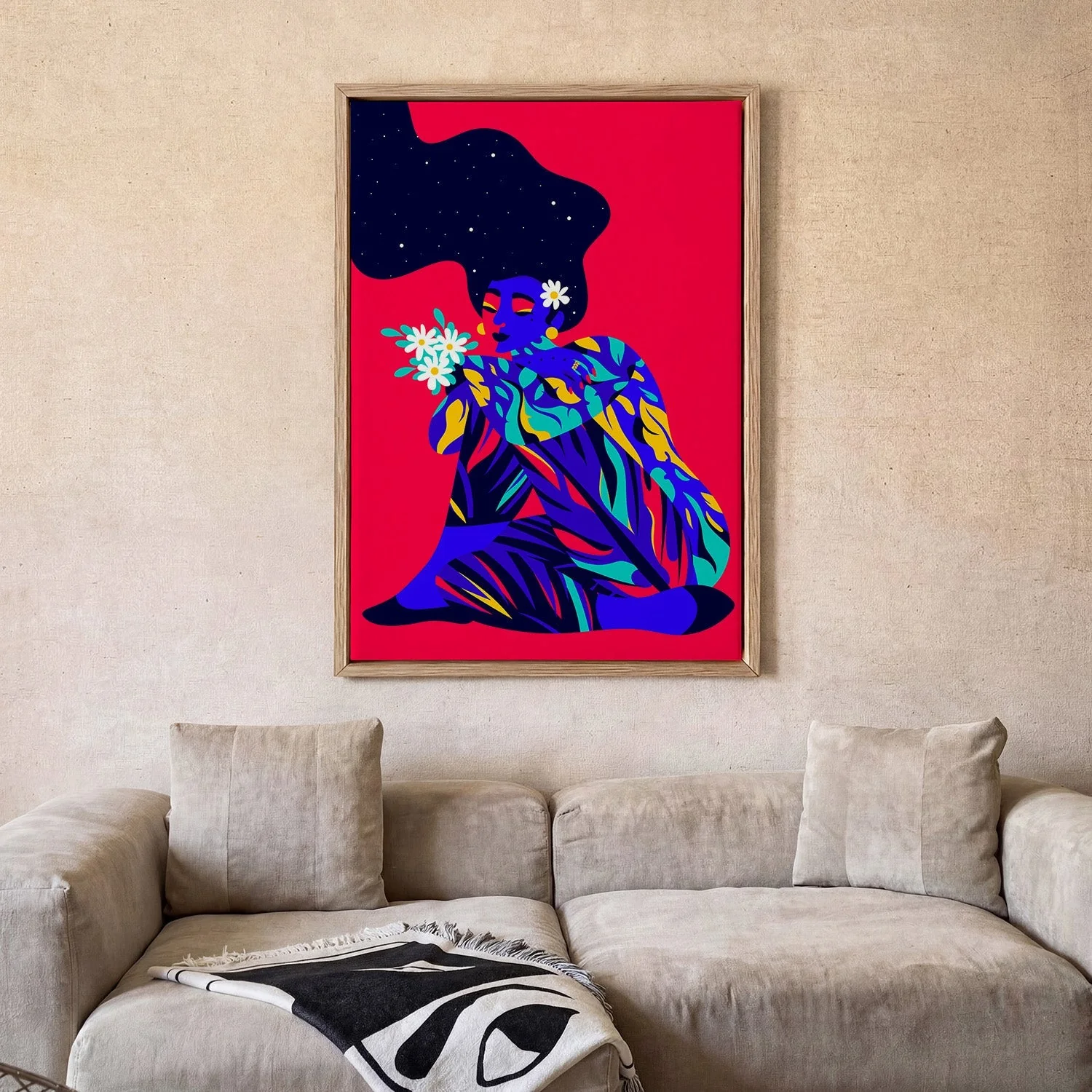 Earth day magenta by Sofia Doudine - Image 2