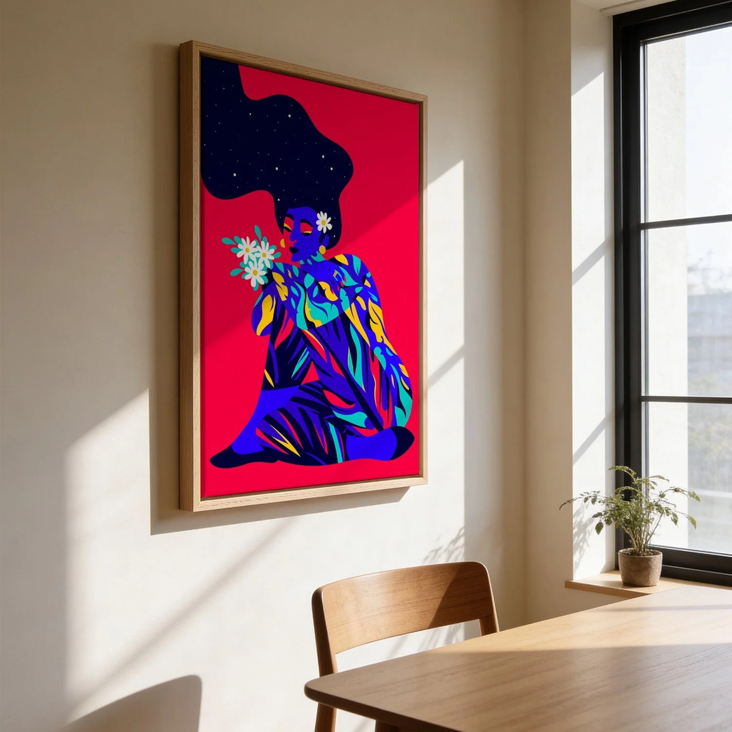 Earth day magenta by Sofia Doudine - Image 3