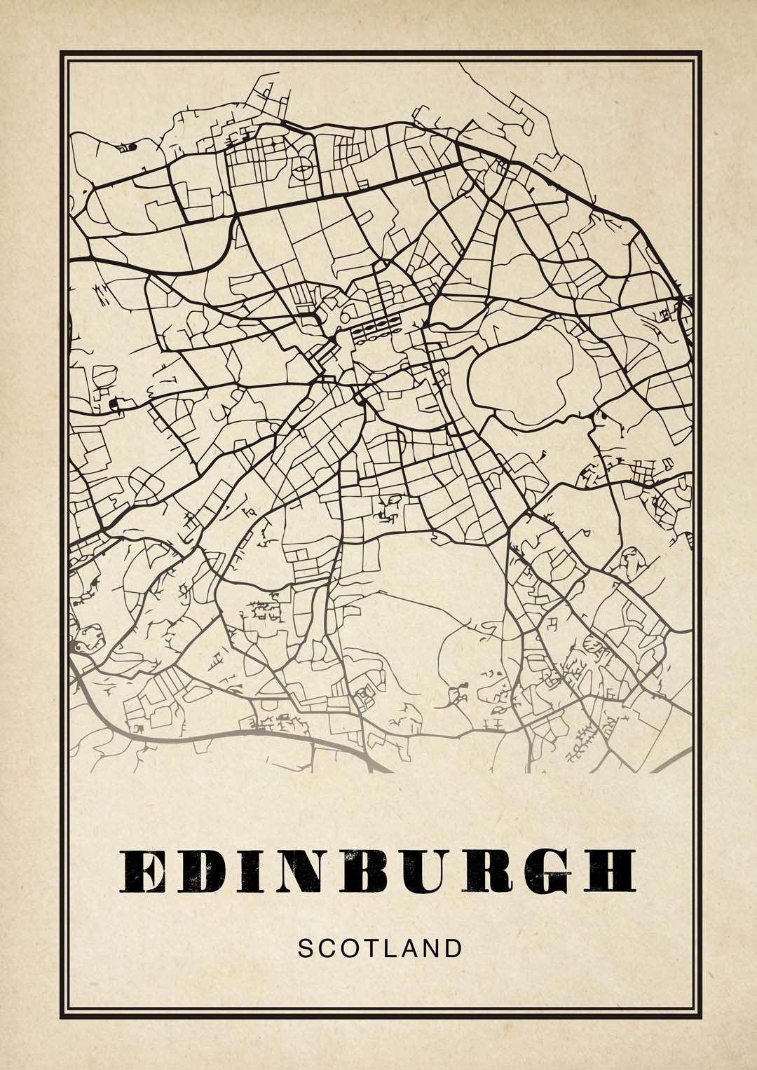 Edinburgh City Sepia - Image 8