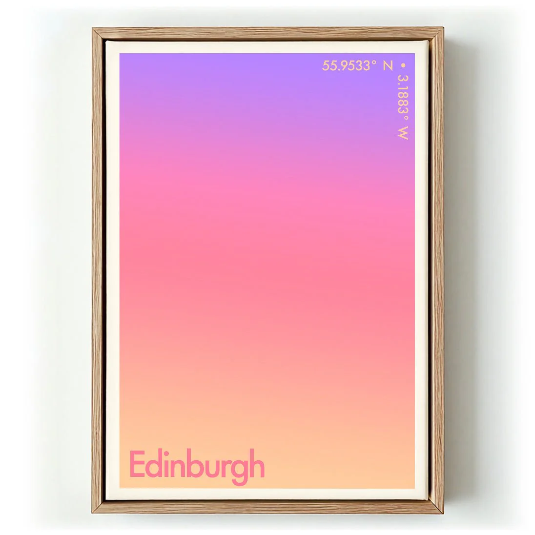 Edinburgh Sunset City