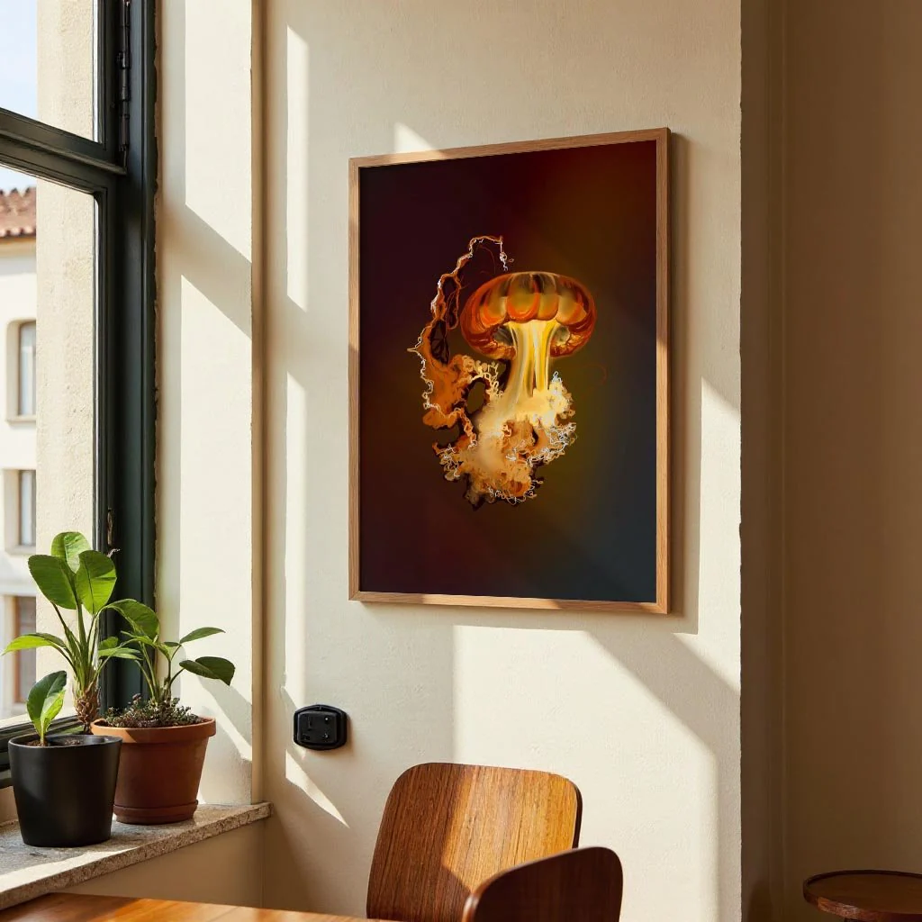 Energy Kiss Jellyfish by Julia Charlott - Image 2