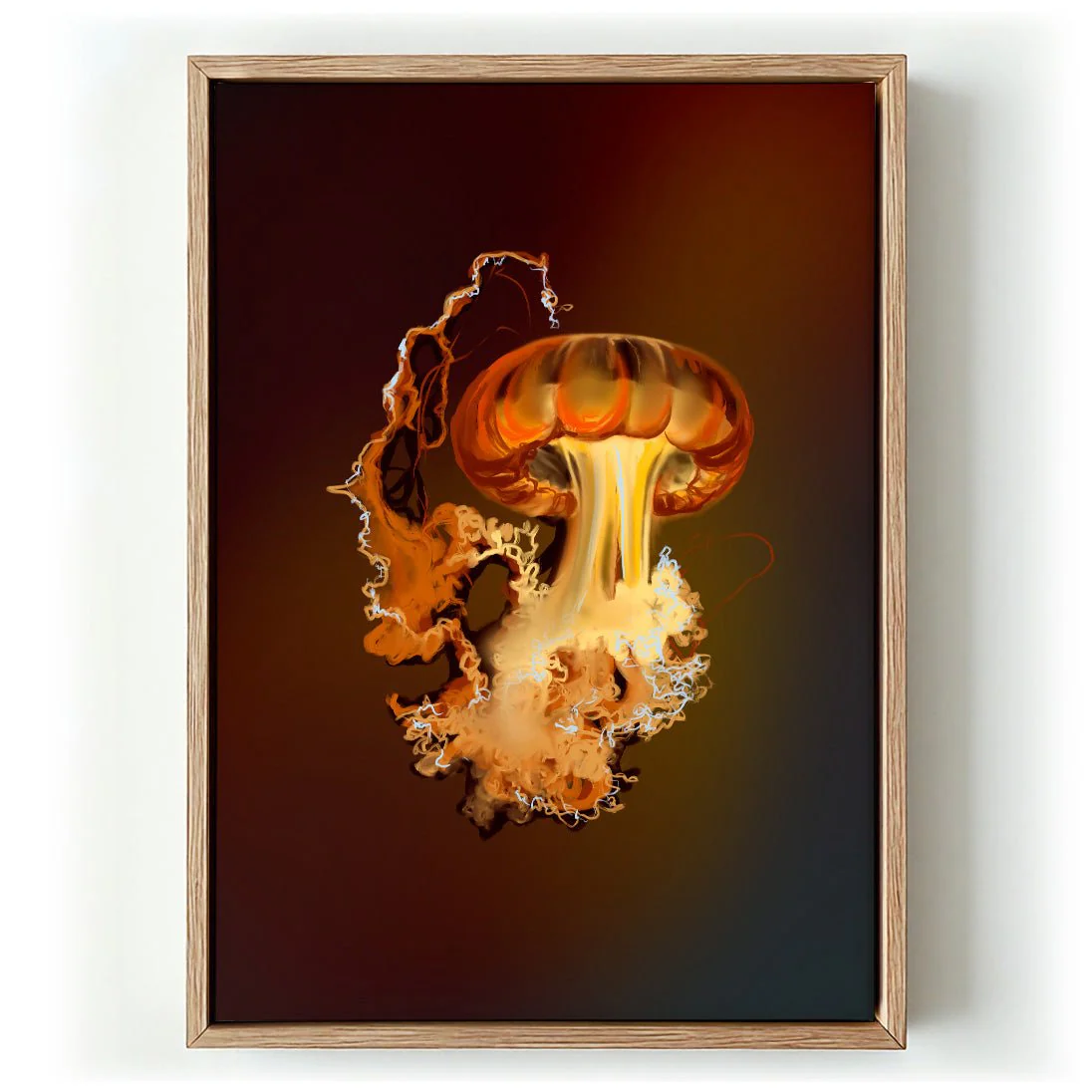 Energy Kiss Jellyfish by Julia Charlott