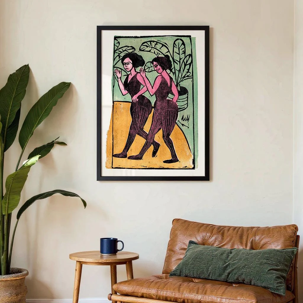 English Step Dancers  by Ernst Kirchner - Image 3