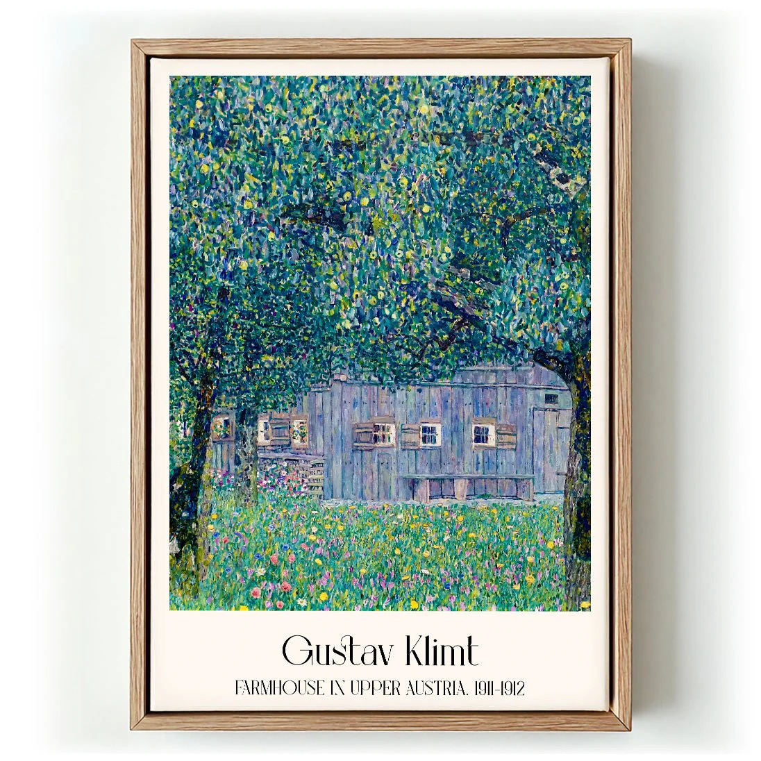 Farmhouse in Upper Austria by Gustav Klimt