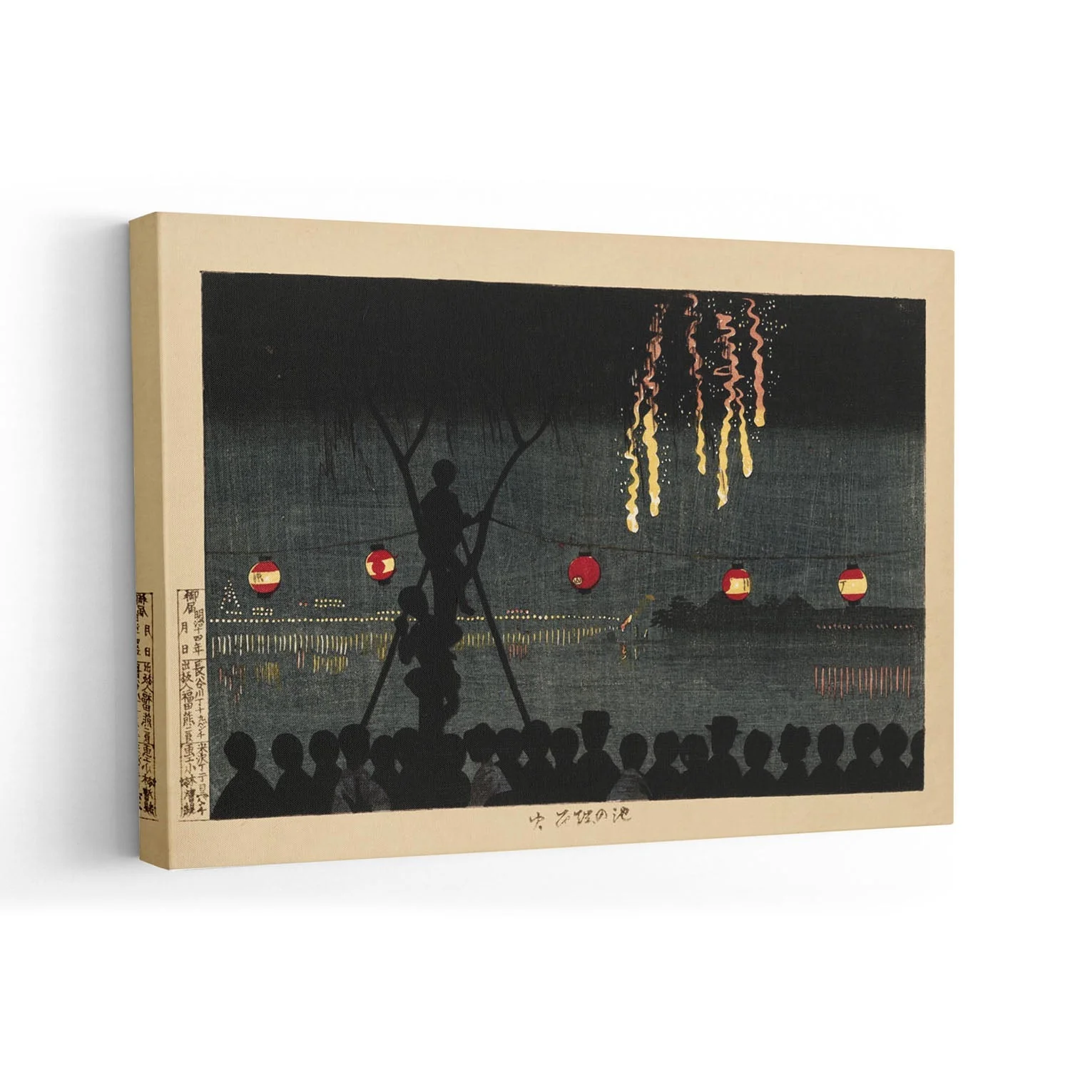 Fireworks at Ikenohata by Kobayashi Kyochika - Image 7