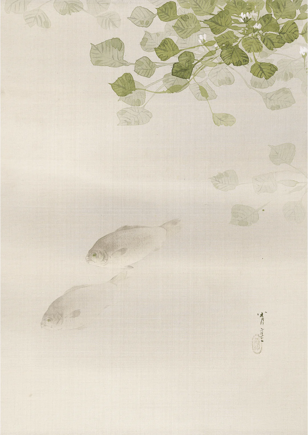 Fish (1887) by Watanabe Seitei - Image 8