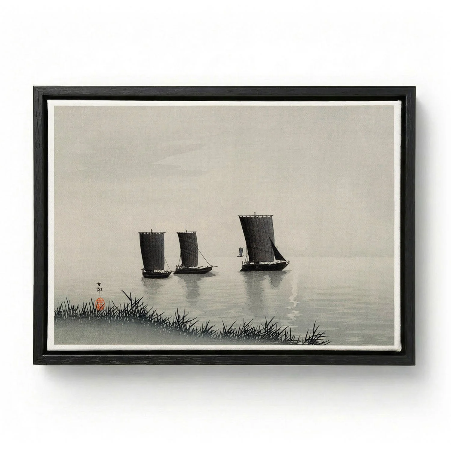 Fishing Boats by Ohara Koson - Image 5