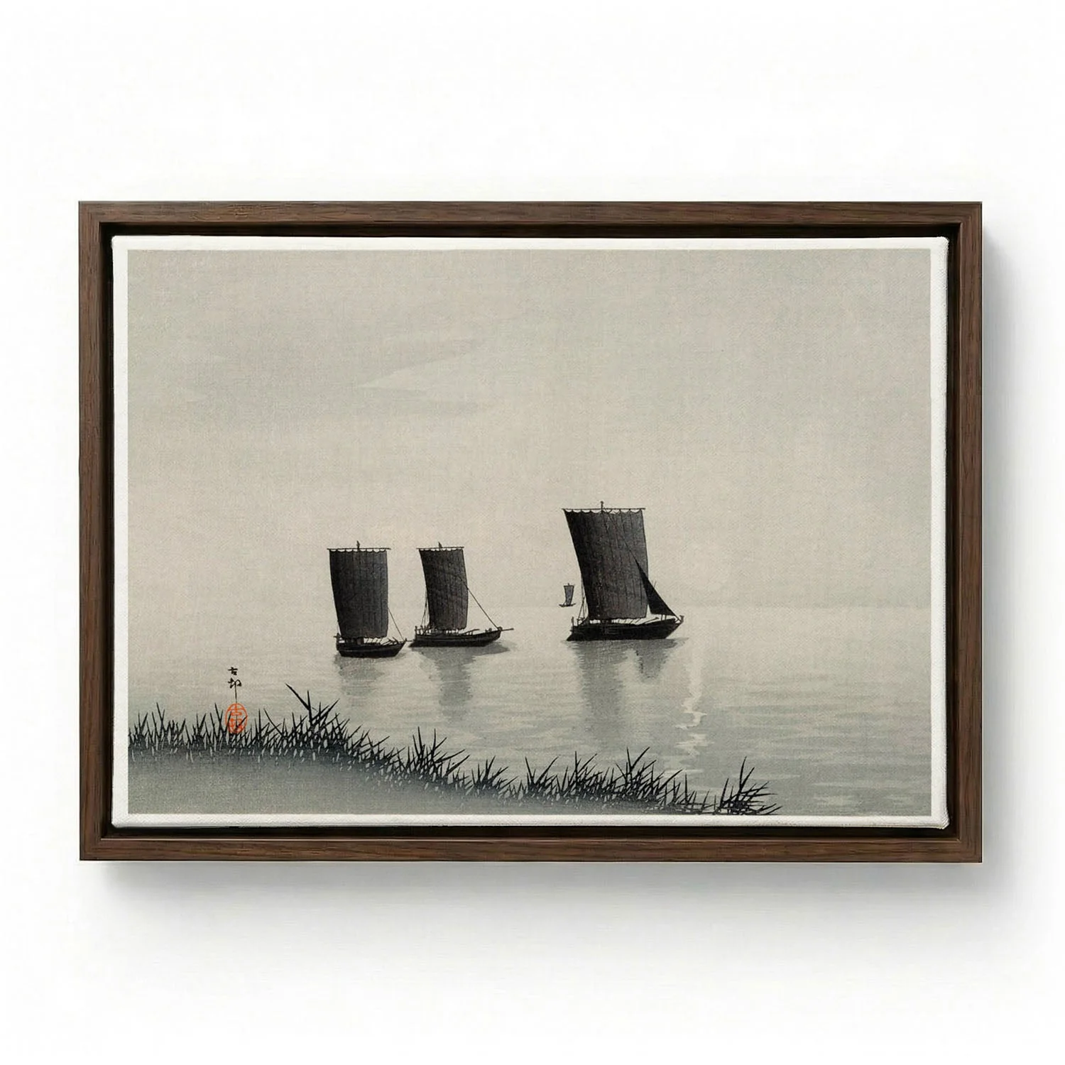 Fishing Boats by Ohara Koson - Image 6