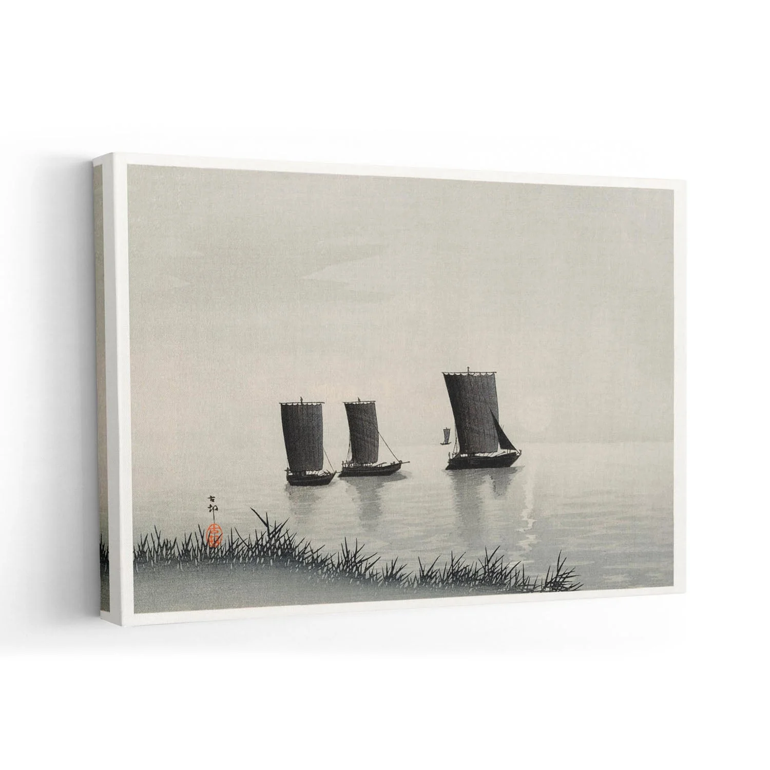 Fishing Boats by Ohara Koson - Image 7