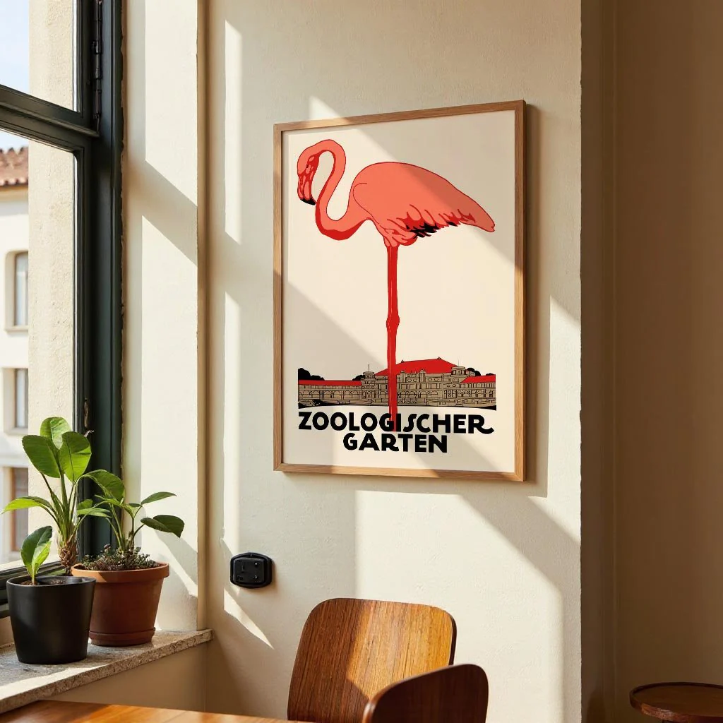 Flamingo Zoologischer Garten by Julius Klinger - Image 2